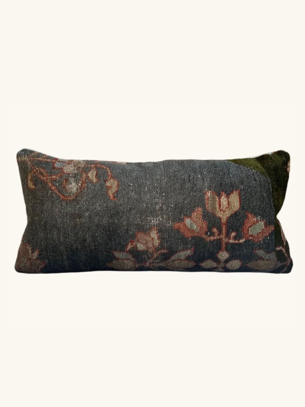 Frances Loom Vintage Rug Fragment Pillow